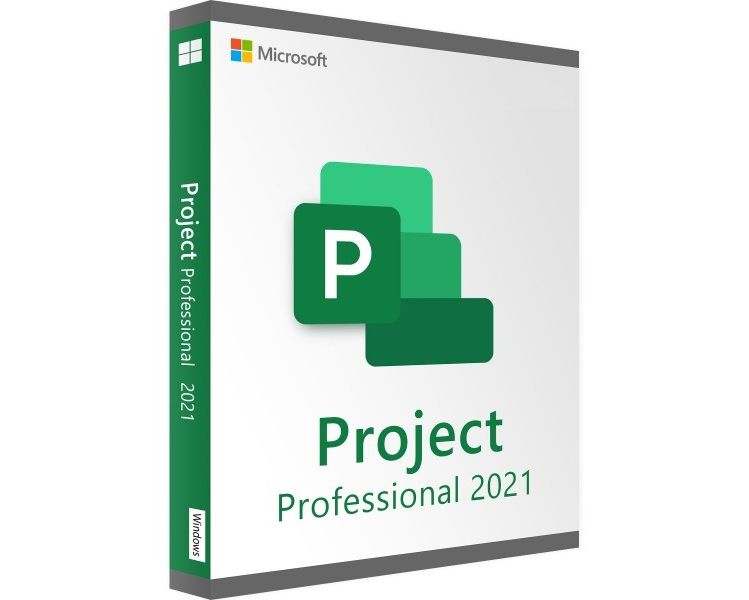 Project Professional 2021 32/64 Bit - Licenza Microsoft