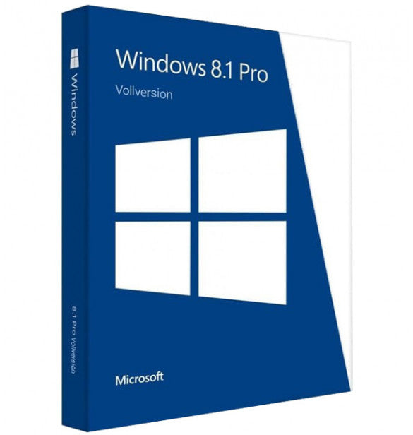 Windows 8.1 Professional 32/64 Bit - Licenza Microsoft