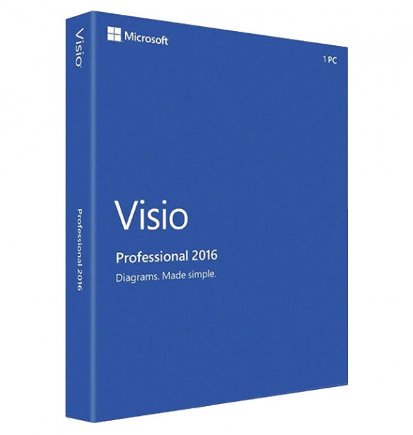 Visio 2016 Professional 32/64 Bit - Licenza Microsoft